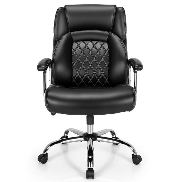 Kontorstol, 77x73x114-121,5 cm, Sort , Star