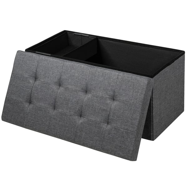 Foldbar opbevaring, 80×41×41 cm, Mørkegrå , Star
