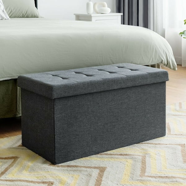 Foldbar opbevaring, 80×41×41 cm, Mørkegrå , Star