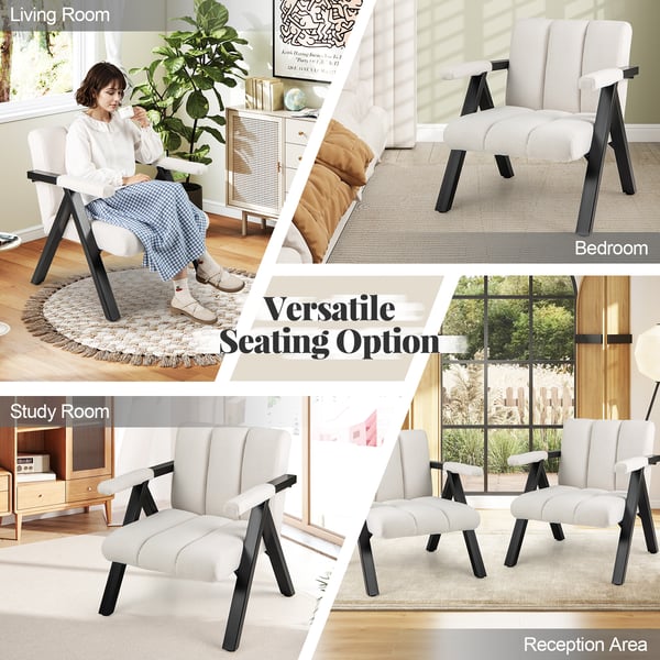 Koristustuoli, 74x78x84 cm, harmaa musta beige musta , Star