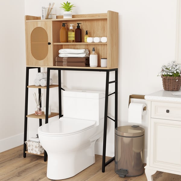 WC-säilytyskaappi, 89x29x139 cm, Luonnonväri , Star