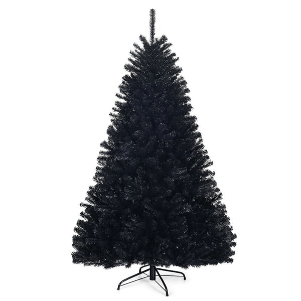 Kunstig Halloween juletræ, 130x225 cm, Sort , Star