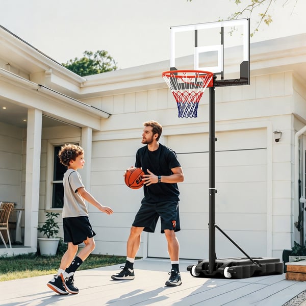 Basketball kurv, 73x49 cm, Sort , Star
