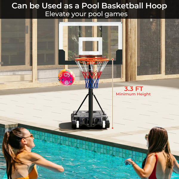 Basketball kurv, 73x49 cm, Sort , Star