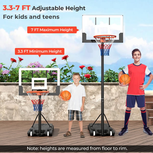 Basketball kurv, 73x49 cm, Sort , Star