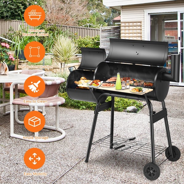 Grill, 114x62x105 cm, Svart , Star