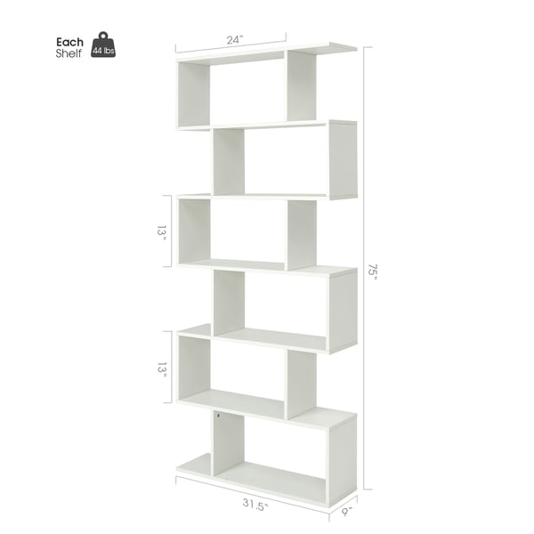 Bogreol, 80x23x191 cm - materiale: ingeniørtræ , Star