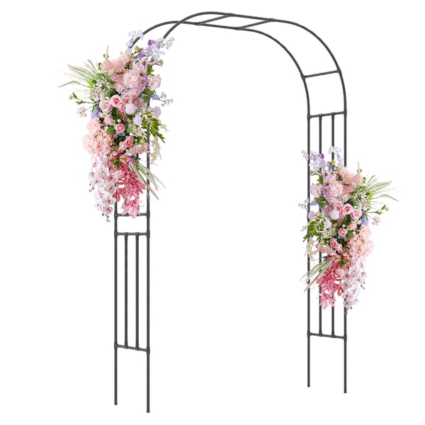 Havebue espalier, 153x40x240 cm, Sort , Star