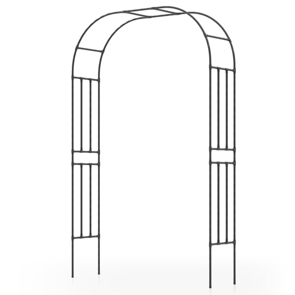 Havebue espalier, 153x40x240 cm, Sort , Star