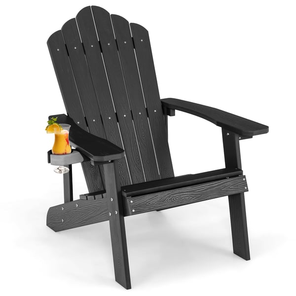 Adirondack-stol, 85x77x94 cm, Svart , Star