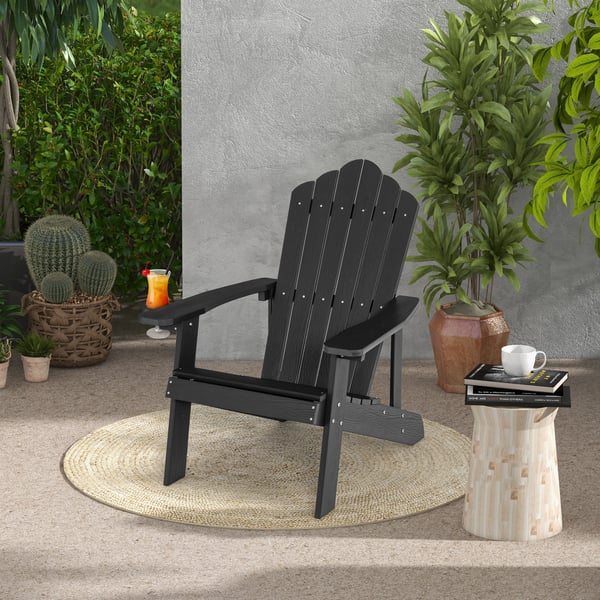 Adirondack-stol, 85x77x94 cm, Svart , Star