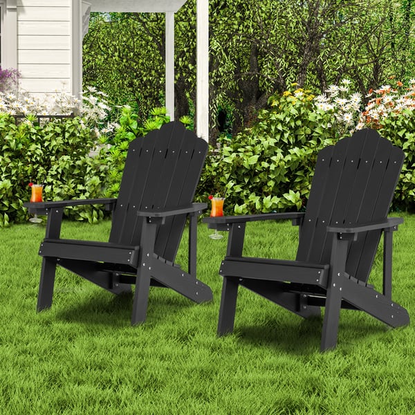 Adirondack-stol, 85x77x94 cm, Svart , Star