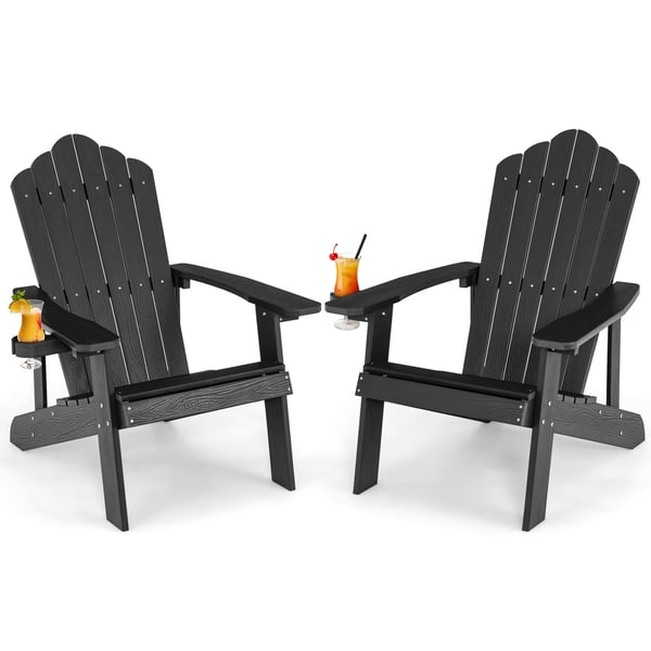 Adirondack-stol, 85x77x94 cm, Svart , Star