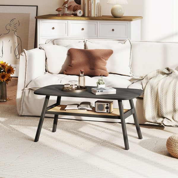 Kaffebord, 100x56x44 cm, Mørkegrå , Star