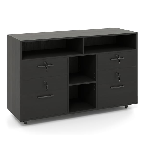Arkistokaappi, 104x35x65 cm, Musta , Star Arkistokaappi, 104x35x65 cm, Musta , Star