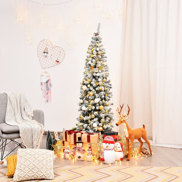 Joulukuusi, 1,8M/2,27M, Valkoinen , Star