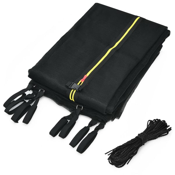 Trampolin Sikkerhedsindhegning, 366 cm Udskiftning, Sort , Star
