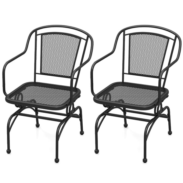 Gyngestol Sæt, 61x54x85 cm, Sort , Star Gyngestol Sæt, 61x54x85 cm, Sort , Star