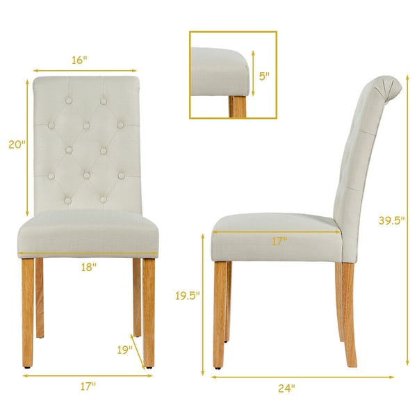 Spisebordsstol, 43x61x100,3 cm, Beige , Star