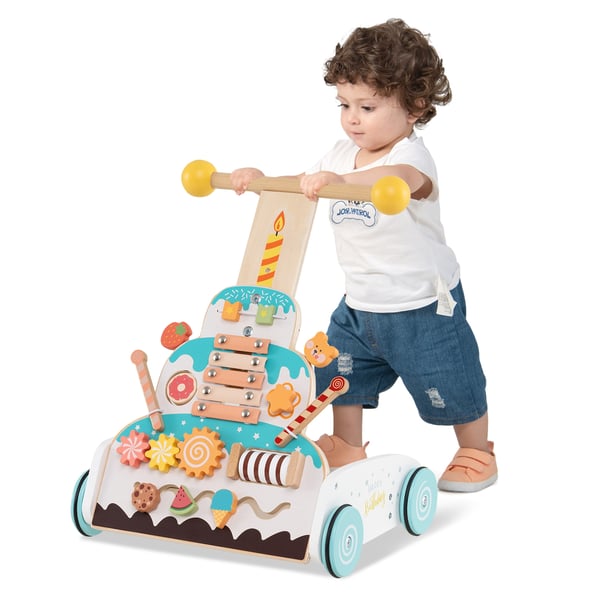 Babywalker, 29x34x40/43/49 cm, Hvid , Star