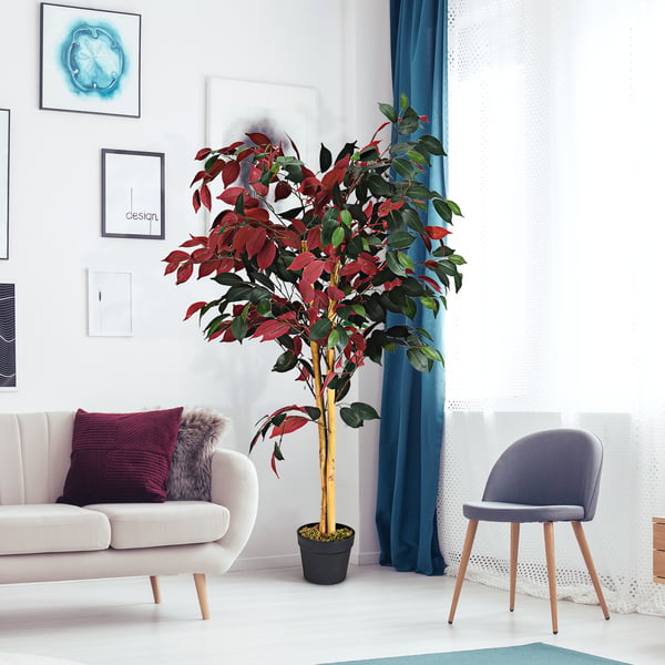 Kunstig Plante, 4 Fod Capensia Busk , Star