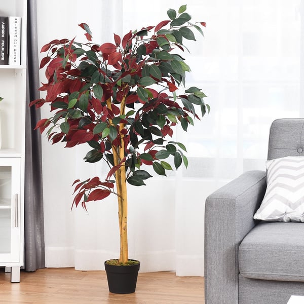 Kunstig Plante, 4 Fod Capensia Busk , Star