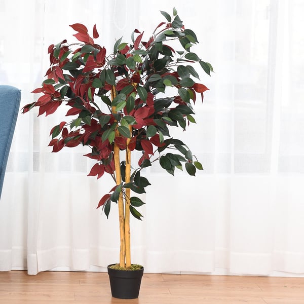 Kunstig Plante, 4 Fod Capensia Busk , Star