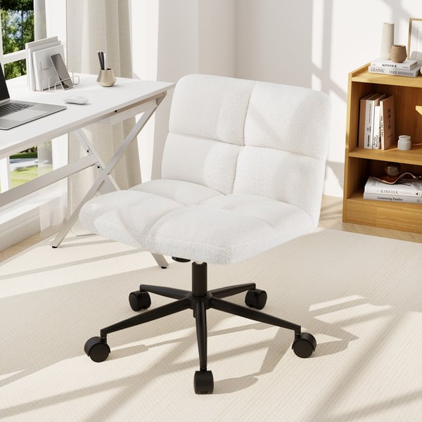 Stol, 74×69×80 cm, Beige - materiale: metal, skum, lammeskind, polyfiber , Star
