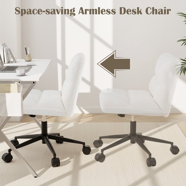 Stol, 74×69×80 cm, Beige - materiale: metal, skum, lammeskind, polyfiber , Star