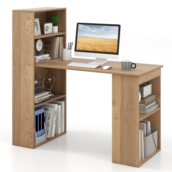 Computer Skrivebord, 122×56×122 cm, Natur , Star