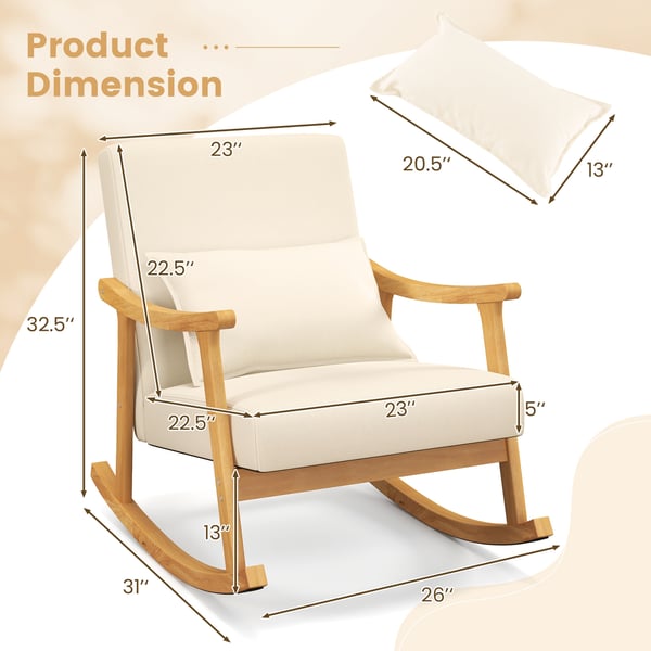 Kecmu tuoli, 31x26x32,5 cm, beige , Star
