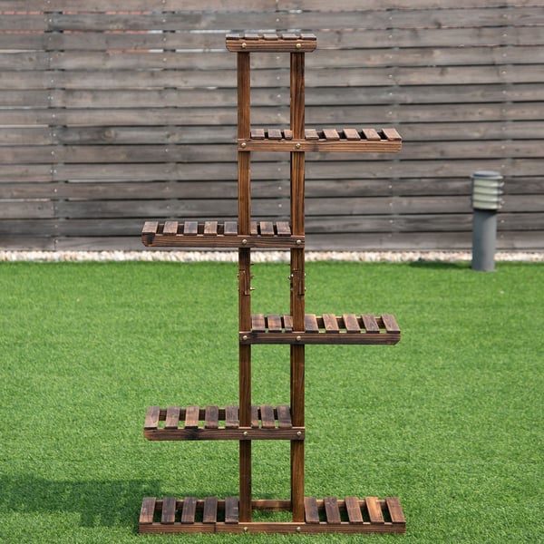 Puutarhan puuhylly, 75×25×141 cm , Star