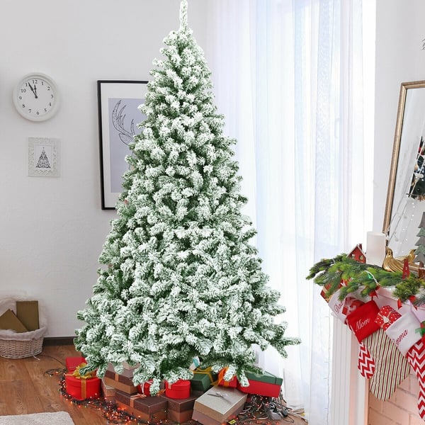 Kunstig juletræ, 229 cm - materiale: pvc + metal , Star
