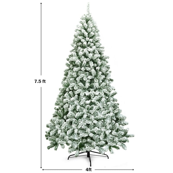 Kunstig juletræ, 229 cm - materiale: pvc + metal , Star