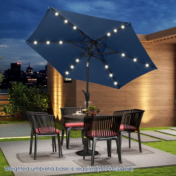 Terrasseparasol med LED-solbelysning, 230x230x225 cm, Grå , Star
