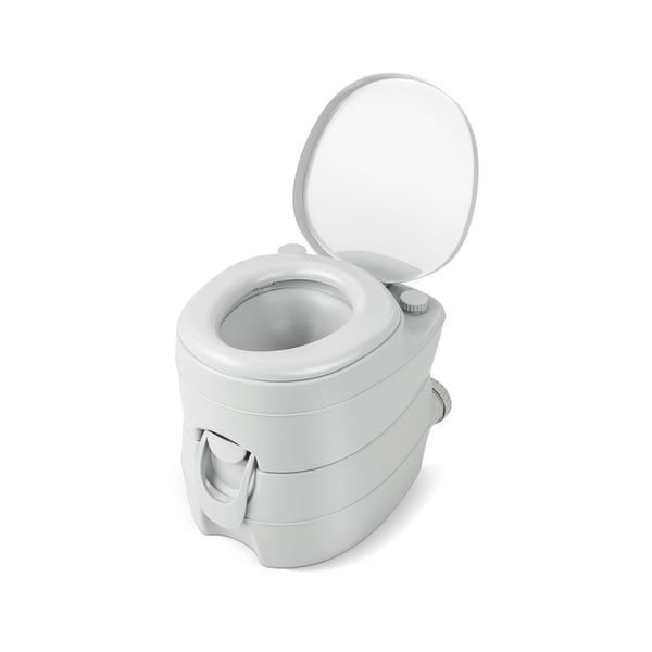Transportabelt toilet, 10x8", Grå , Star