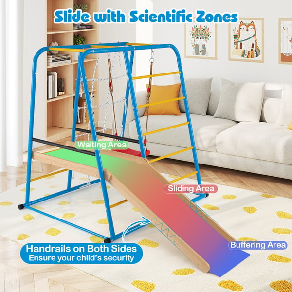Indendørs Jungle Gym, 225x150x158 cm, Multifarvet , Star