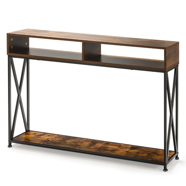 Konsolbord, 119×23×79 cm, Brun , Star