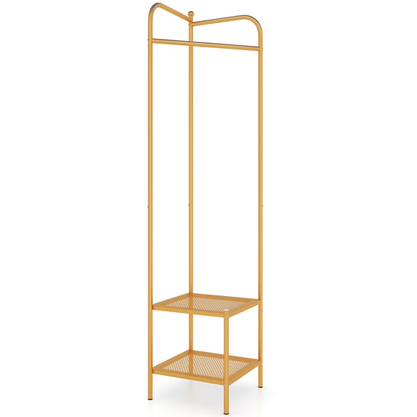 Knagerække, 42,5x42,5x193,5 cm, Guld , Star