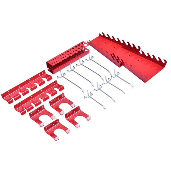 Metal Pegboard Garage Tool Board Holder, 122×61×2 cm inchesMetal Pegboard Garage Tool Board Holder, 122×61×2 cm , Star