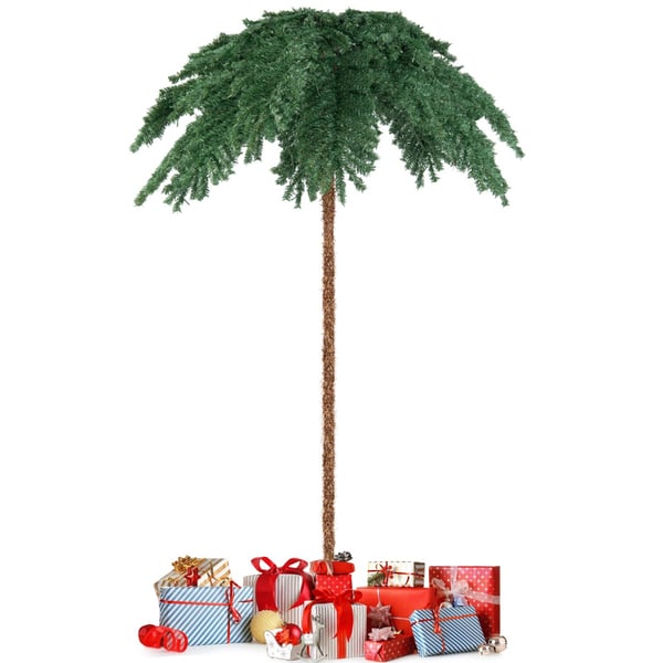 Kunstig juletræ, 135x180 cm , Star