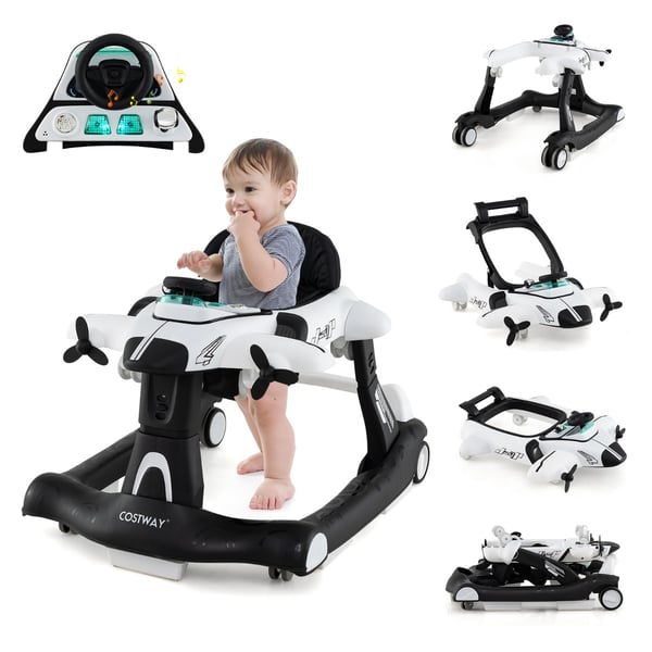 Baby Walker, 72,5x64x52/53/54 cm, Grå , Star