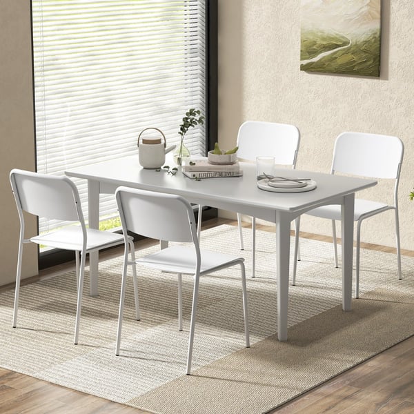 Spisestole, 48×44×81 cm, Hvid , Star
