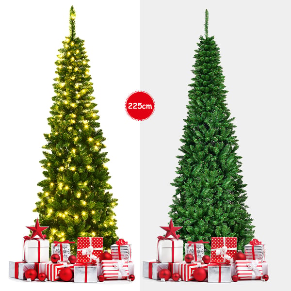 Kunstig juletræ, 225 cm, Grøn , Star