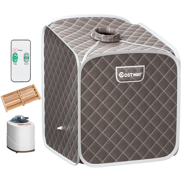 Transportabel Dampsauna Spa, 85x84x106 cm, Sort , Star