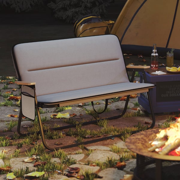 Campingstol, 111x57x71 cm, Grå , Star