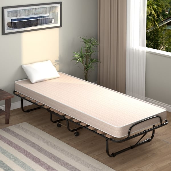 Taittosänky, 190x80x33 cm, Beige , Star
