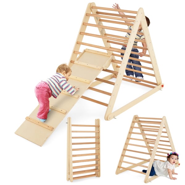 Kiipeilytikkaat rampilla, luonnonväriset , Star