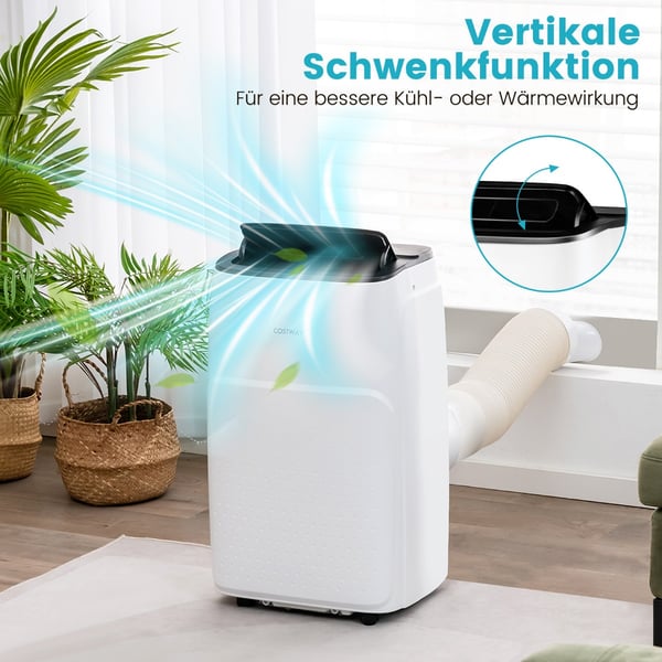 Transportabel aircondition, 4,1 kW-14000-40m², 44x36x71 cm, hvid , Star