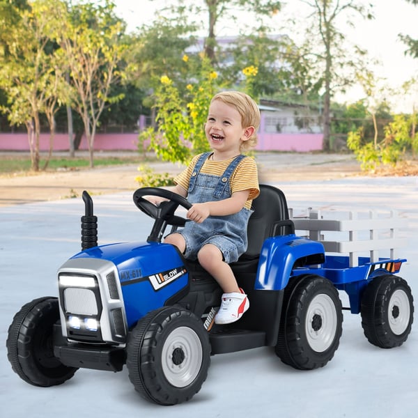 Sähkötraktori, 3 nopeutta, sininen , Star